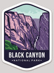 Black Canyon National Park Die Cut Sticker Large
