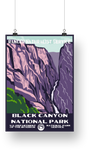 Black Canyon National Park Poster