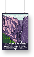 Black Canyon National Park Poster