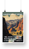 Black Canyon National Park Poster