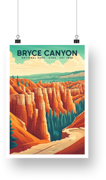 Bryce Canyon National Park Poster