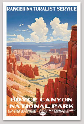 Bryce Canyon National Park WPA Sticker Large