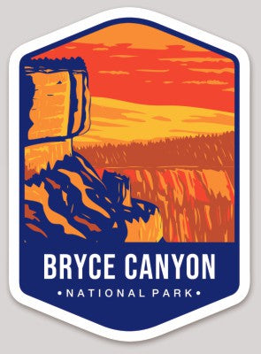 Bryce Canyon National Park Die Cut Sticker Large