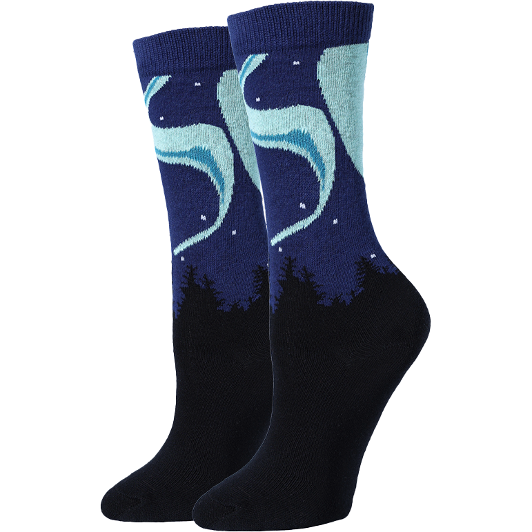 Northern Lights Socks