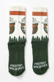 Smokey Bear Prevent Wildfires Socks