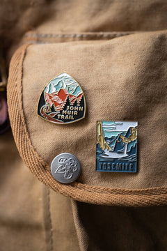 John Muir Trail Enamel Pin