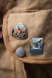 John Muir Trail Enamel Pin