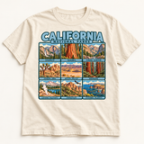 California National Parks T-Shirt — Comfort Colors 1717 in Ivory