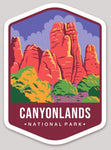 Canyonlands National Park Die Cut Sticker Large