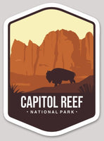 Capitol Reef National Park Die Cut Sticker Large