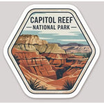 Capitol Reef National Park Die Cut Sticker