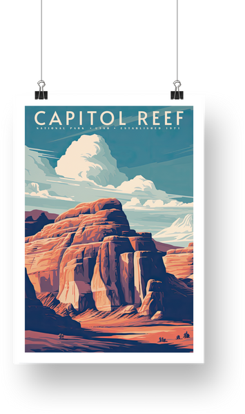 Capitol Reef National Park Poster