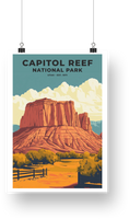 Capitol Reef National Park Poster