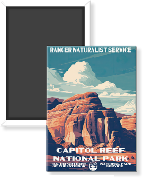 Capitol Reef National Park WPA Magnet