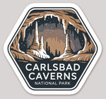Carlsbad Caverns National Park Die Cut Sticker