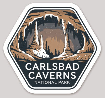 Carlsbad Caverns National Park Die Cut Sticker