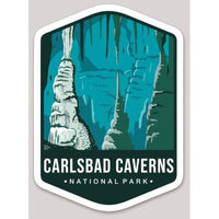 Carlsbad Caverns National Park Die Cut Sticker Large