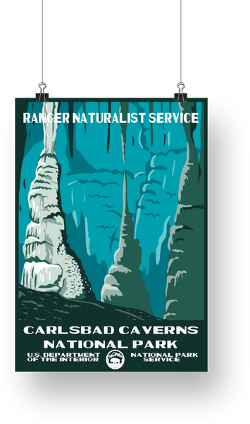 Carlsbad Caverns National Park Poster