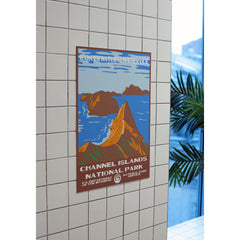 Channel Islands National Park Poster – Coastal Point & Rocky Islands – Ranger Header