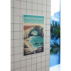 Channel Islands National Park Poster – Sea Arch & Turquoise Cove – Ranger Header