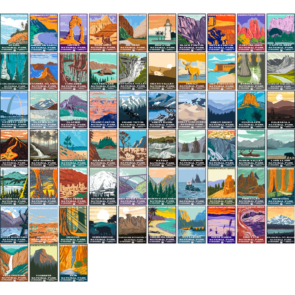 US National Parks Magnets – The National Park Store