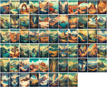 National Park Magnet Collection