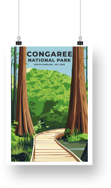 Congaree National Park Poster