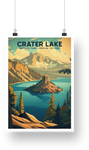 Crater Lake National Park Poster