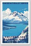 Crater Lake National Park WPA Sticker Large