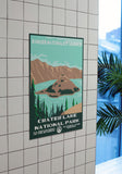 Crater Lake National Park Poster