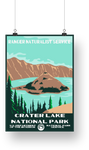 Crater Lake National Park Poster