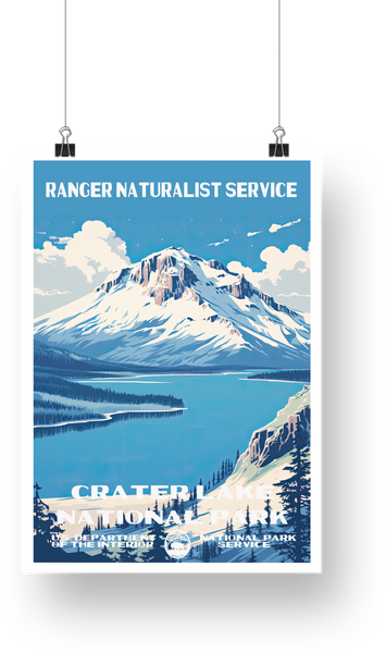 Crater Lake National Park Poster