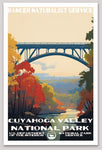 Cuyahoga Valley National Park WPA Sticker Large