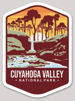 Cuyahoga Valley National Park Die Cut Sticker Large