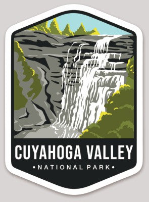 Cuyahoga Valley National Park Die Cut Sticker Large