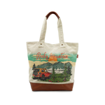 Rocky Mountain Adventure Canvas Tote