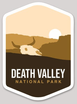 Death Valley National Park Die Cut Sticker Large