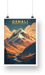 Denali National Park Poster