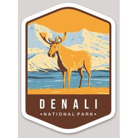 Denali National Park Die Cut Sticker Large