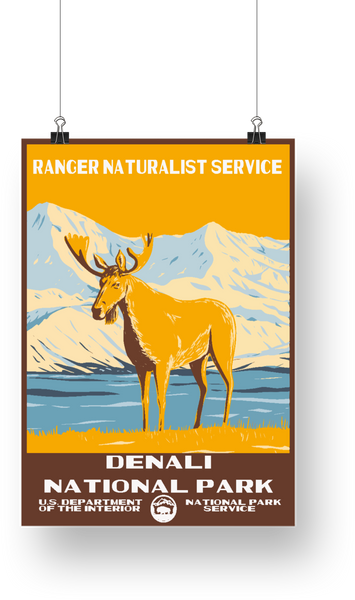 Denali National Park Poster