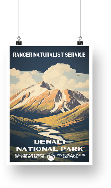 Denali National Park Poster