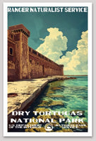 Dry Tortugas National Park WPA Sticker Large