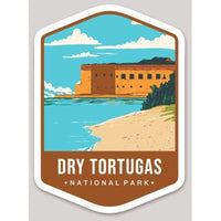 Dry Tortugas National Park Die Cut Sticker Large