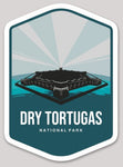 Dry Tortugas National Park Die Cut Sticker Large