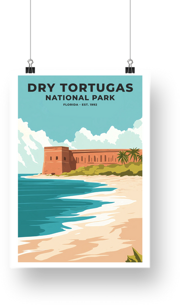 Dry Tortugas National Park Poster