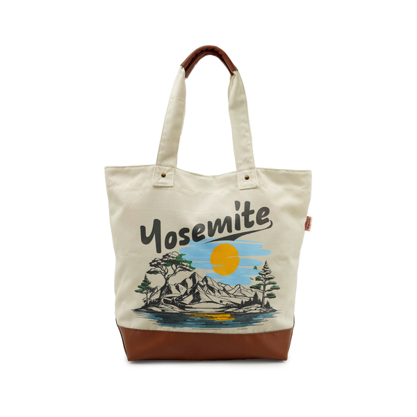 Yosemite Adventure Canvas Tote Bag