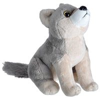 Wild Calls Wolf Stuffed Animal W Sound 8"