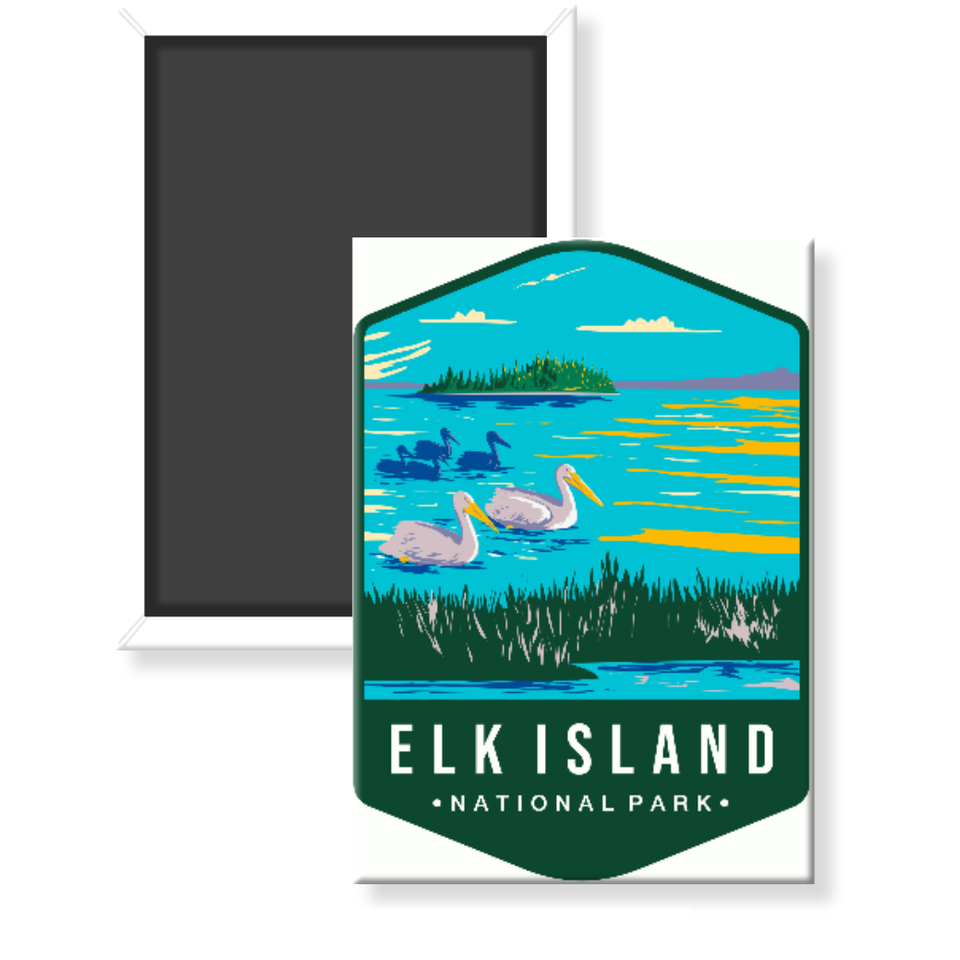 Elk Island National Park Magnet – Canada