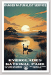 Everglades National Park WPA Sticker Large