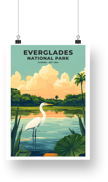 Everglades National Park Poster